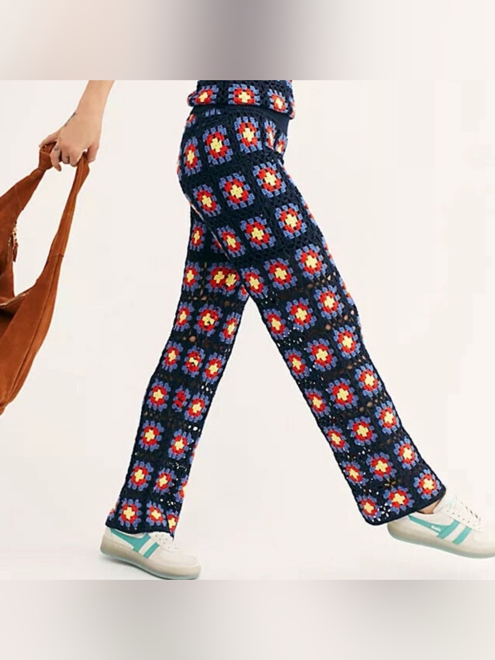 NWT Scotch & Soda Maison Scotch Granny Square Pants